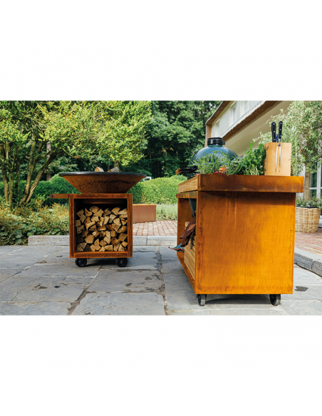 BRASERO OFYR CLASSIC STORAGE CORTEN 100 PRO