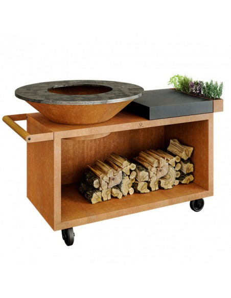 BRASERO OFYR ISLAND PRO CORTEN 100 BILLOT CERAMIQUE