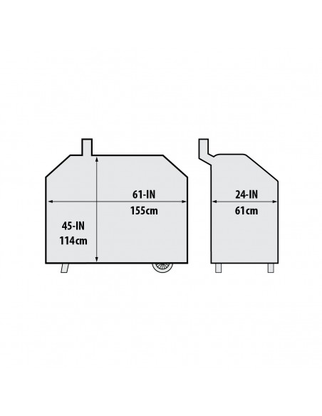HOUSSE PREMIUM REGAL PELLET 500 BROIL KING