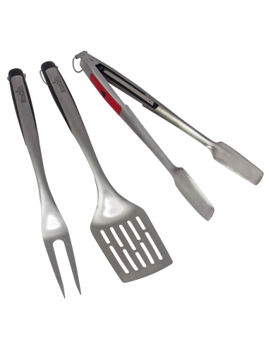 SET 3 USTENSILES COMFORT GRIP CHAR-BROIL
