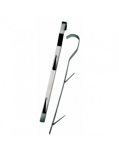 CROCHETS INOX LONG POUR FUMOIR PEETZ