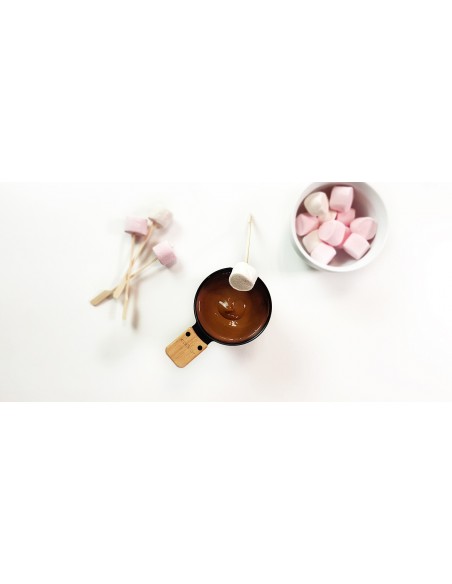 SET A FONDUE AU CHOCOLAT A LA BOUGIE COOKUT POUR 4/6 PERSONNES