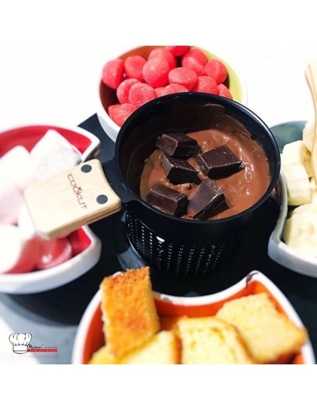 SET A FONDUE AU CHOCOLAT A LA BOUGIE COOKUT POUR 4/6 PERSONNES