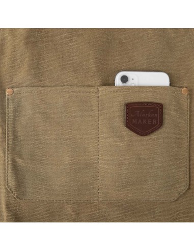 TABLIER FENDU 690 BEIGE ALASKAN MAKER