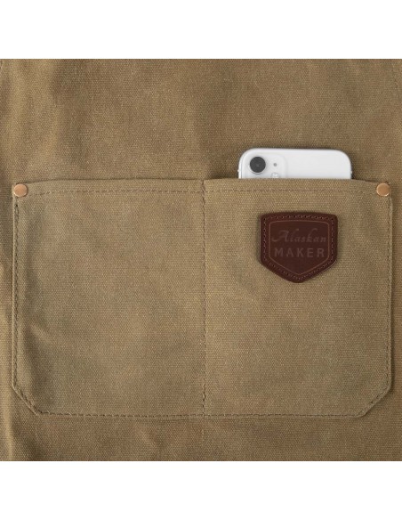 TABLIER FENDU 690 BEIGE ALASKAN MAKER