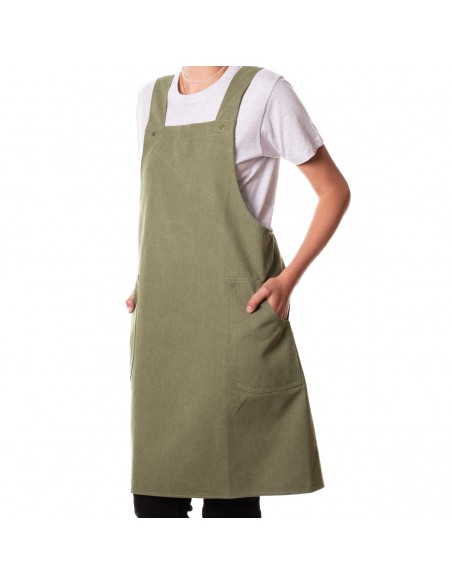 TABLIER JAPONAIS 231 KAKI ALASKAN MAKER