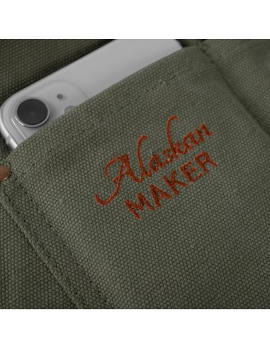 TABLIER 325 VERT OLIVE ALASKAN MAKER