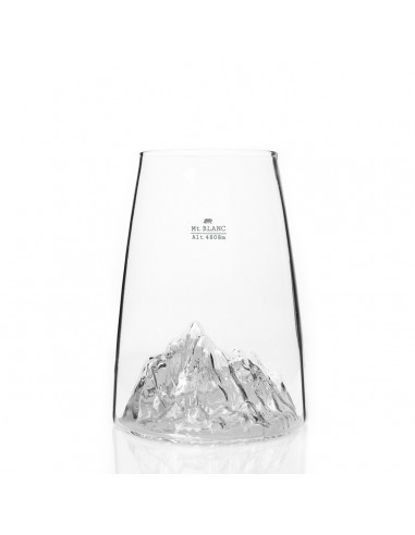 VERRE DESIGN TOPOGRAPHIC MONT BLANC...