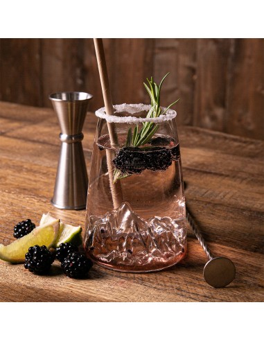 VERRE DESIGN TOPOGRAPHIC MONT BLANC...