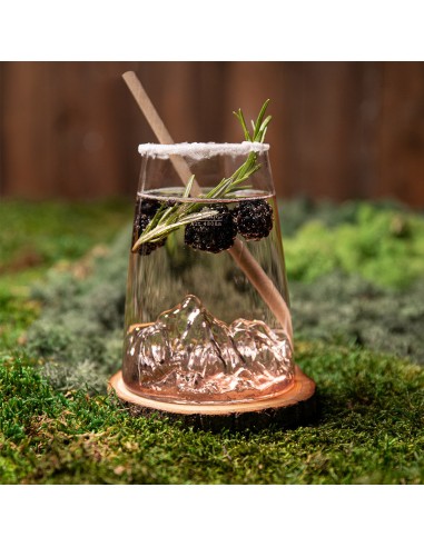 VERRE DESIGN TOPOGRAPHIC MONT BLANC...