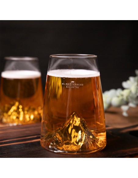 VERRE DESIGN TOPOGRAPHIC MONT MATTERHORN ALASKAN MAKER