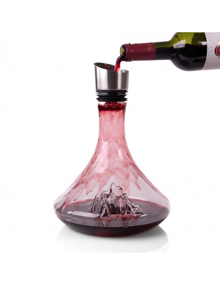 CARAFE A VIN TOPOGRAPHIC MONT EVEREST ALASKAN MAKER