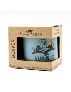 MUG BEAVER BLEU ALASKAN MAKER