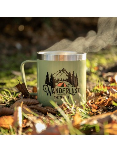 MUG BEAVER VERT FORET ALASKAN MAKER