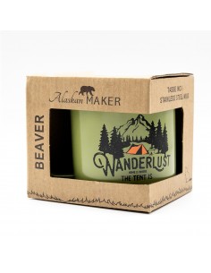 MUG BEAVER VERT FORET...