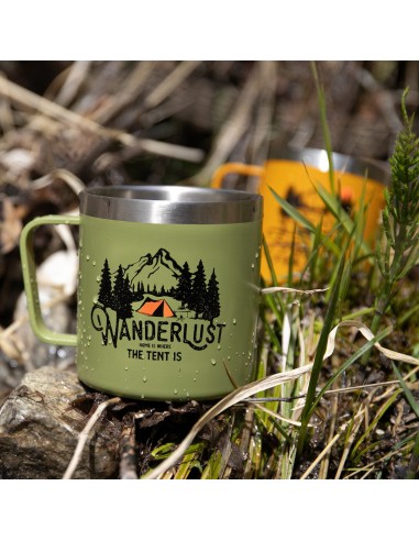 MUG BEAVER VERT FORET ALASKAN MAKER