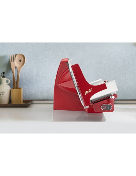 TRANCHEUSE BERKEL HOME LINE PLUS 250 ROUGE + EXTRACTEUR DE LAME