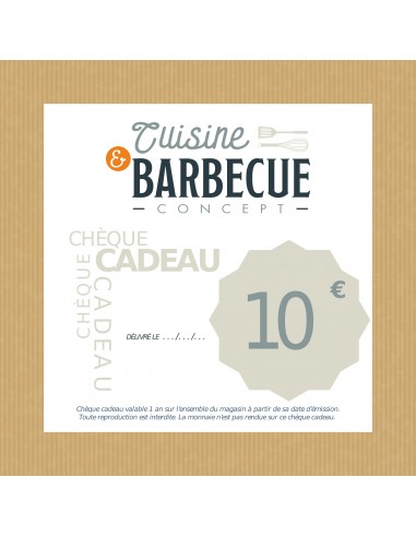 CHEQUE CADEAU 10 &euro;