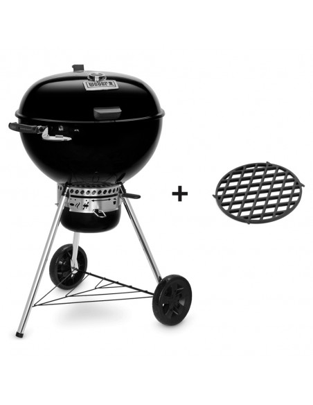 BARBECUE CHARBON WEBER MASTER TOUCH PREMIUM + GRILLE FONTE