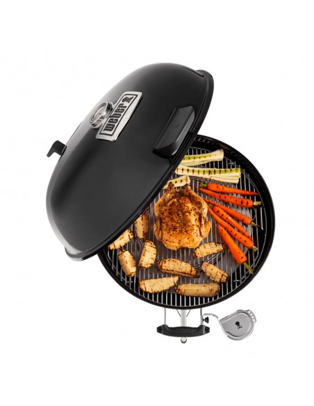 BARBECUE CHARBON WEBER MASTER TOUCH PREMIUM + GRILLE FONTE