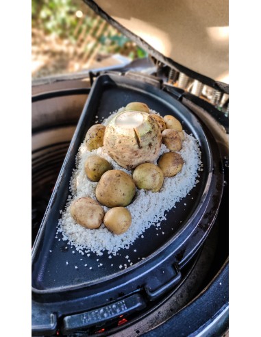 COCOTTE FONTE POUR KAMADO MONOLITH...