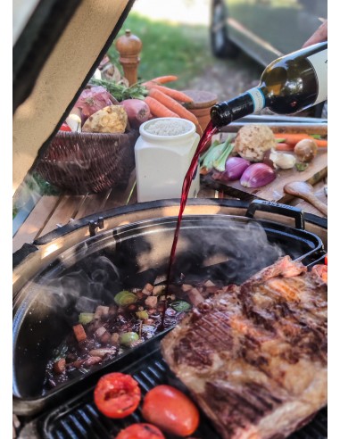 COCOTTE FONTE POUR KAMADO MONOLITH...