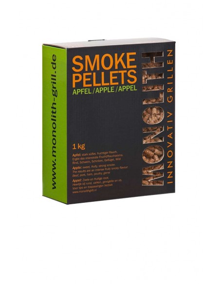 PELLET DE FUMAGE MONOLITH 1KG POMMIER