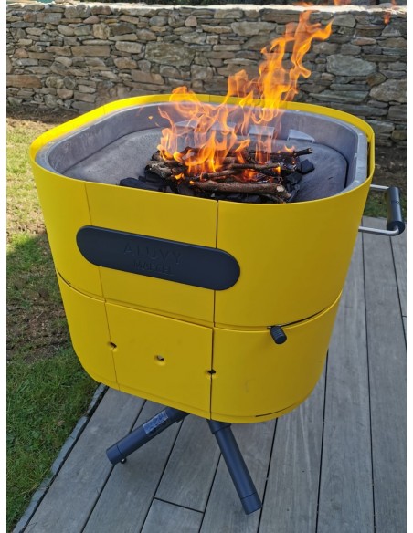 BARBECUE CHARBON MARCEL - ALUVY