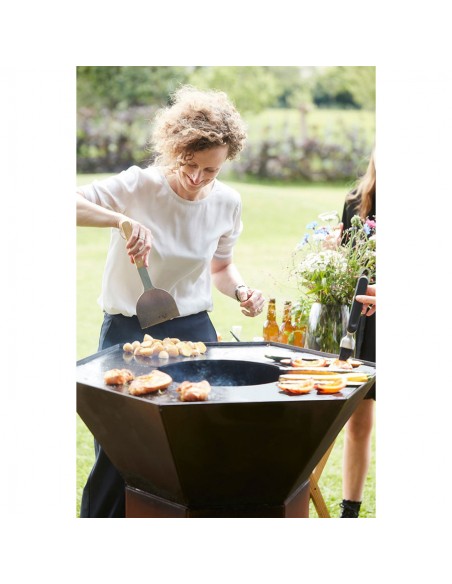 BRASERO PLANCHA NESTOR NOIR - BARBECOOK