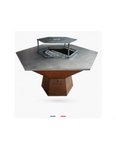 PIED BAS SEUL CORTEN POUR...