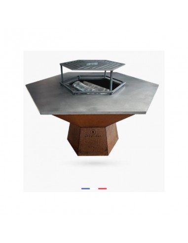 PIED BAS SEUL CORTEN POUR BRASERO...