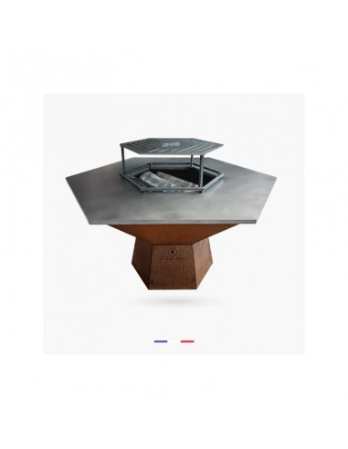 PIED BAS SEUL CORTEN BRASERO AGAPE 85...