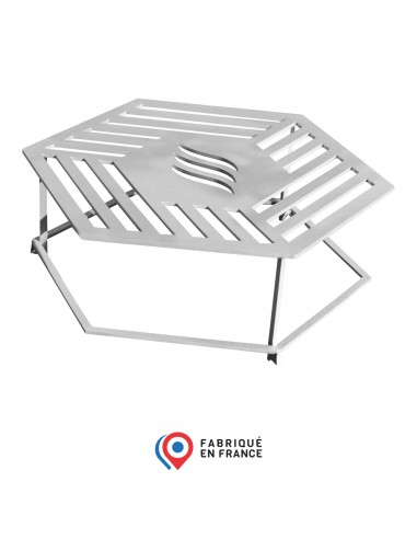 GRILLE PLINTHE POUR BRASERO HEXAGONE 150