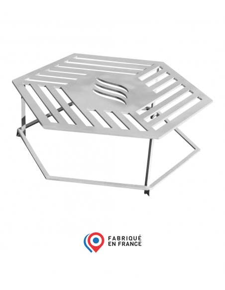 GRILLE PLINTHE POUR BRASERO HEXAGONE 150