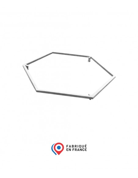 PLINTHE INOX POUR BRASERO AGAPE 85 HEXAGONE