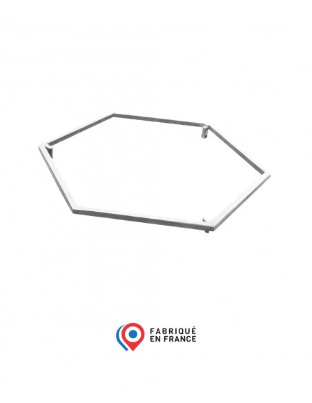 PLINTHE INOX POUR BRASERO FESTIN 105 HEXAGONE