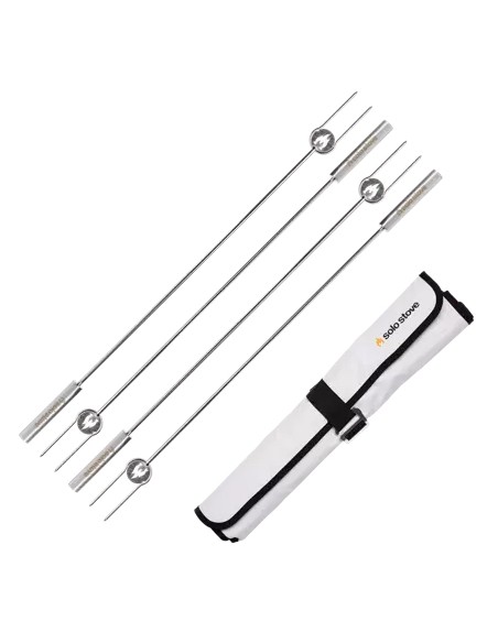 SET 4 BROCHETTES XXL POUR BRASERO - SOLO STOVE
