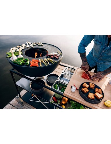 FIRE KITCHEN AVEC BOWL 70 ET PLANCHAS...