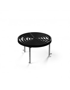 SUPPORT ET GRILLE EN FONTE...