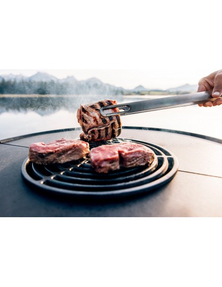 SUPPORT ET GRILLE EN FONTE POUR BOWL 70 - HOFATS