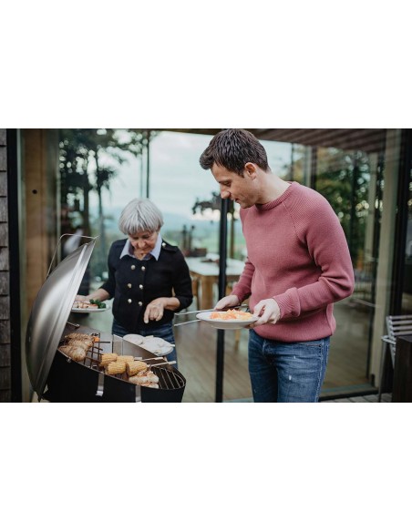 BARBECUE CONE A CHARBON DE BOIS - HOFATS