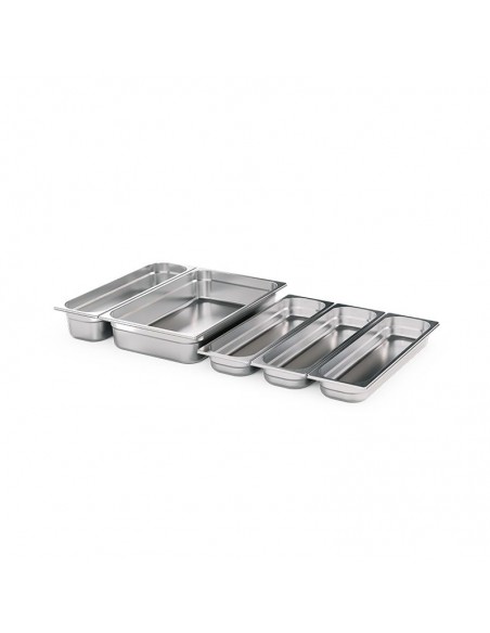 SET 5 BACS GASTRO INOX POUR FIRE KITCHEN - HOFATS