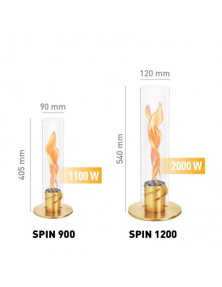 BRASERO DE TABLE SPIN 1200 OR - HOFATS