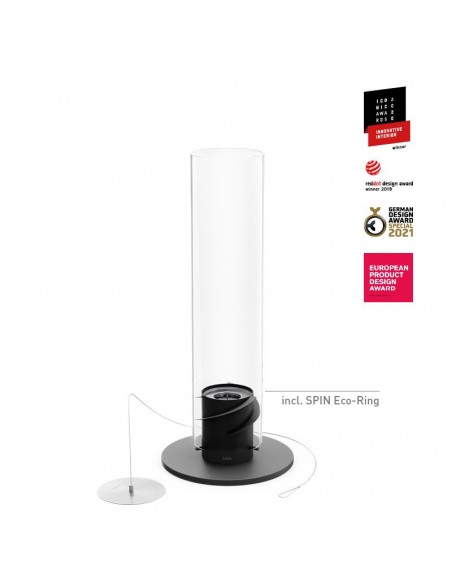 FEU DE TABLE CLASSIC SPIN 1200 NOIR - HOFATS