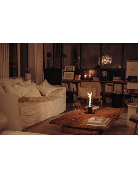 FEU DE TABLE CLASSIC SPIN 1200 NOIR - HOFATS