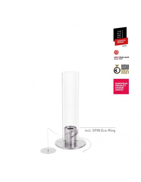 BRASERO DE TABLE SPIN 900 ARGENT - HOFATS