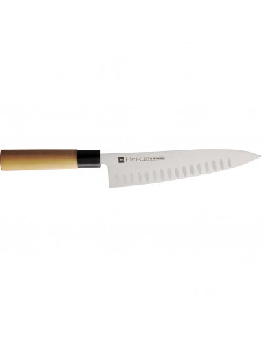COUTEAU CHEF EMINCEUR ALVEOLE 20 CM -...