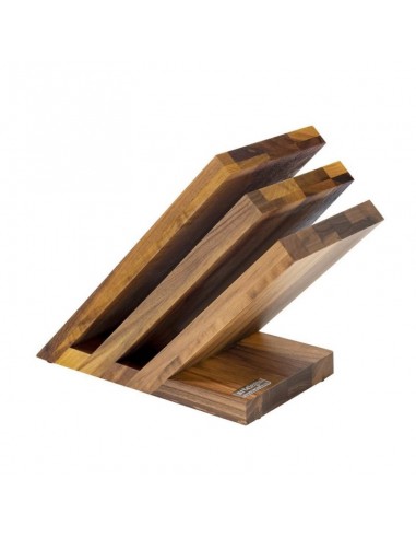 BLOC AIMANTE BOIS DE NOYER POUR 6...