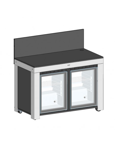 FRIGO 75L AVEC KIT ENCASTREMENT POUR MEUBLE FELIX 120 - ENO