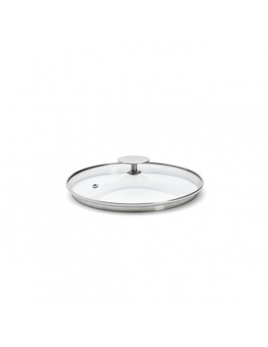 COUVERCLE VERRE ET INOX 16CM ALCHIMY...